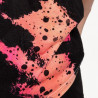 Kokvilnai līdzīgs balināts Bleached Leopard Wild Black T-krekls sublimācijai (3XL izmers)