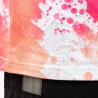 Kokvilnai līdzīgs balināts Leopard Dreamy Pink T-krekls sublimācijai (L izmers)