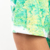 Kokvilnai līdzīgs balināts Leopard vasaras zaļš T-krekls sublimācijai (2XL izmers)