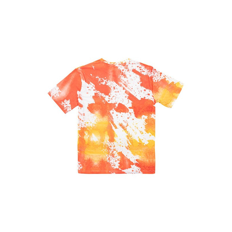 Kokvilnai līdzīgs balināts Leopard Dreams Orange T-krekls sublimācijai (S izmers)
