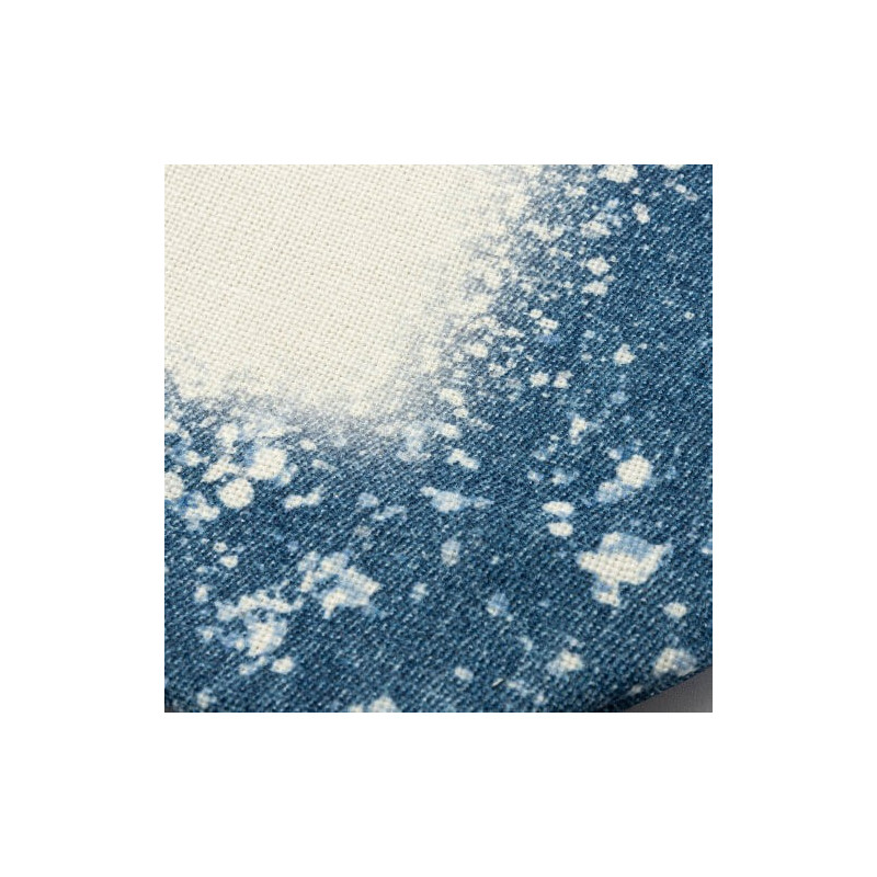 Balināta Starry Denim plecu soma sublimācijai