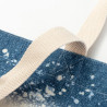 Balināta Starry Denim plecu soma sublimācijai