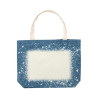Balināta Starry Denim plecu soma sublimācijai