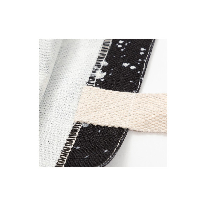 Balināta Starry Denim plecu soma sublimācijai