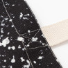 Balināta Starry Denim plecu soma sublimācijai