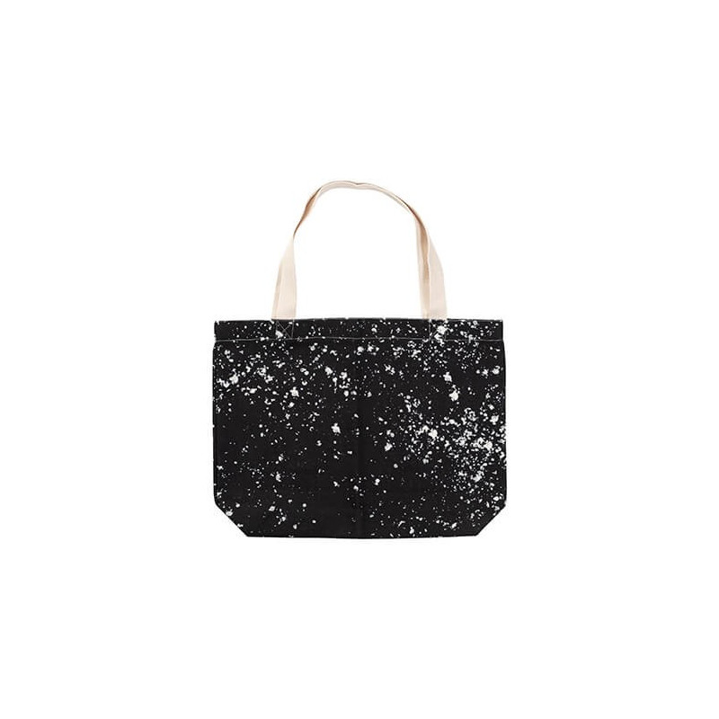 Balināta Starry Denim plecu soma sublimācijai