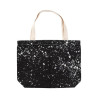 Balināta Starry Denim plecu soma sublimācijai