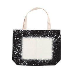 Balināta Starry Denim plecu soma sublimācijai