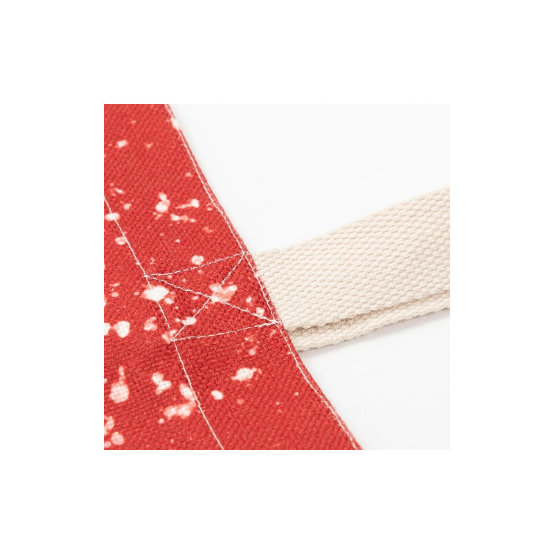 Balināta Starry Denim plecu soma sublimācijai