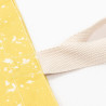 Balināta Starry Denim plecu soma sublimācijai