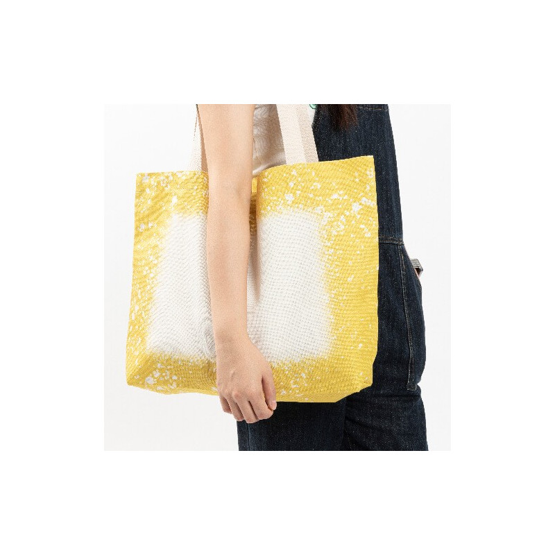 Balināta Starry Denim plecu soma sublimācijai