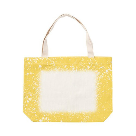 Balināta Starry Denim plecu soma sublimācijai