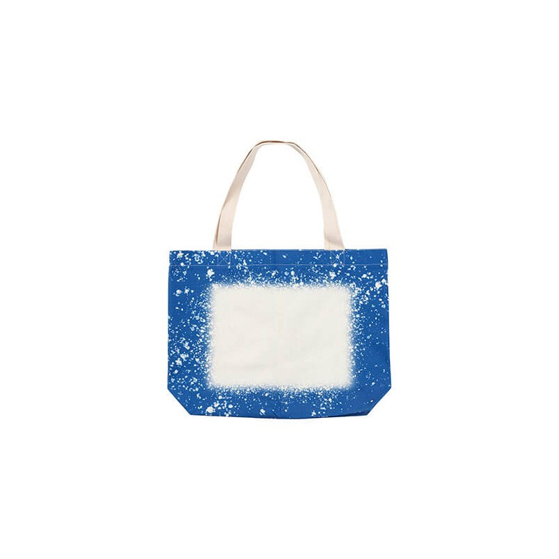 Balināta Starry Denim plecu soma sublimācijai