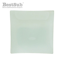 Glass square plate 20 x 20...