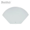 Glass fan shaped photo frame 28 x 18 cm Sublimation Thermal Transfer