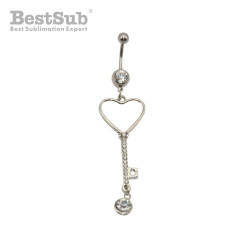 Belly ring heart...