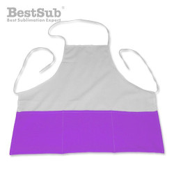 Photo kitchen apron purple...