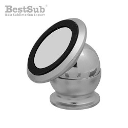 Magnetic holder for smartphone for sublimation – silver