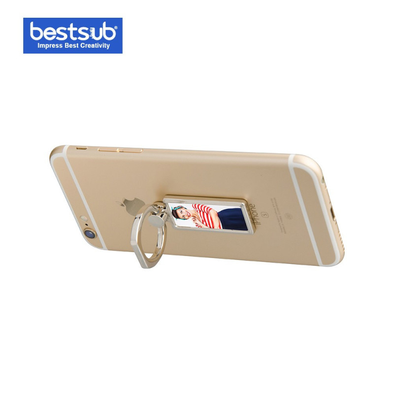 Finger holder with the smartphone for sublimation – rectangle