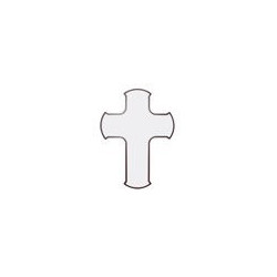 Photo frame cross 18.5 x 25 cm Sublimation Thermal Transfer