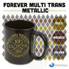 Multi Trans SELECT A4 papīrs drukāšanai ar zeltā, sudrabu un bronza krasan uz cietām, matetam virsmām