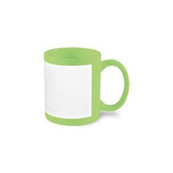 Patch mug 330 ml green Sublimation Thermal Transfer