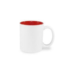 Mug A+ 330 ml with red interior Sublimation Thermal Transfer