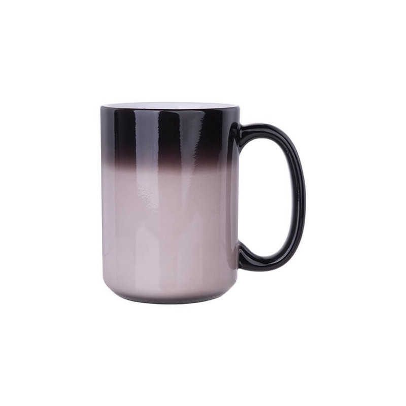 Maģiska krūze 450 ml melna sublimācijai