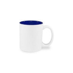 Mug A+ 330ml with dark blue interior Sublimation Thermal Transfer