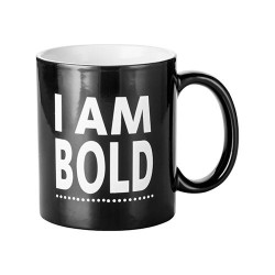Magic cup with I AM BOLD...