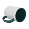 Sublimācijas krūze FUNNY MAX A+ 450 ml dark green