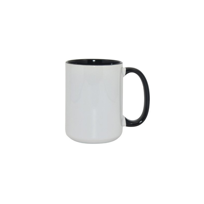 Sublimācijas krūze FUNNY MAX A+ 450 ml black