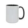 Sublimācijas krūze FUNNY MAX A+ 450 ml black