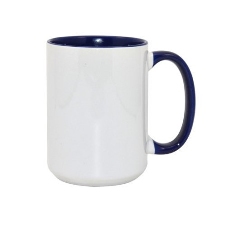 Sublimācijas krūze FUNNY MAX A+ 450 ml navy blue