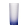 200 ml matēta stikla glāze sublimācijai - gradients