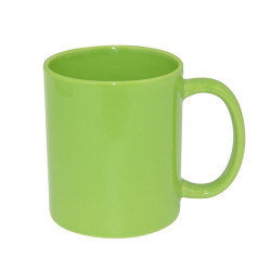 sublimācijas krūze apdrukai Full Color - light green shiny