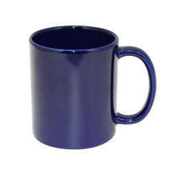 sublimācijas krūze apdrukai Full Color - navy blue shiny