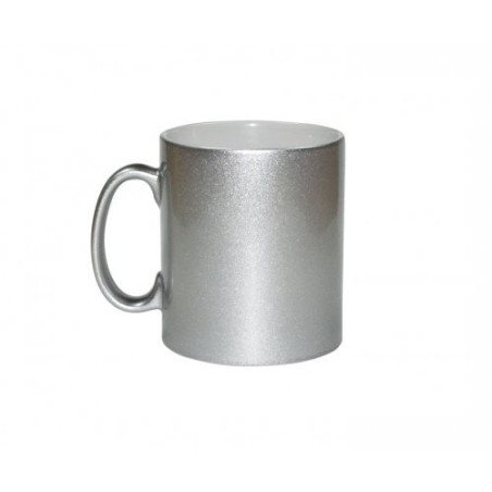 Sublimācijas krūze Metalic 300 ml silver