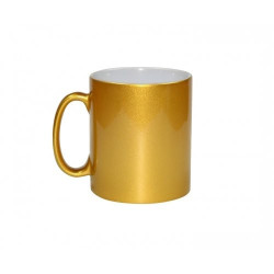 Sublimācijas krūze Metalic 300 ml gold