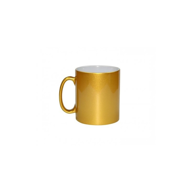 Sublimācijas krūze Metalic 300 ml gold