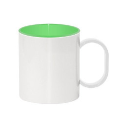 Plastic mug 330 ml with...