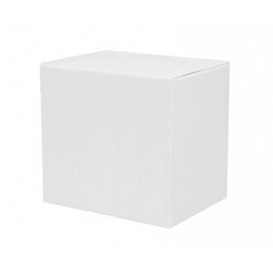 Polyester coated cardboard box for mug 330 ml windowless Sublimation Thermal Transfer