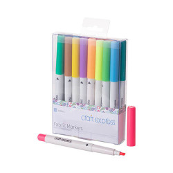 Craft Express Joy auduma marķieri - 18 krāsas