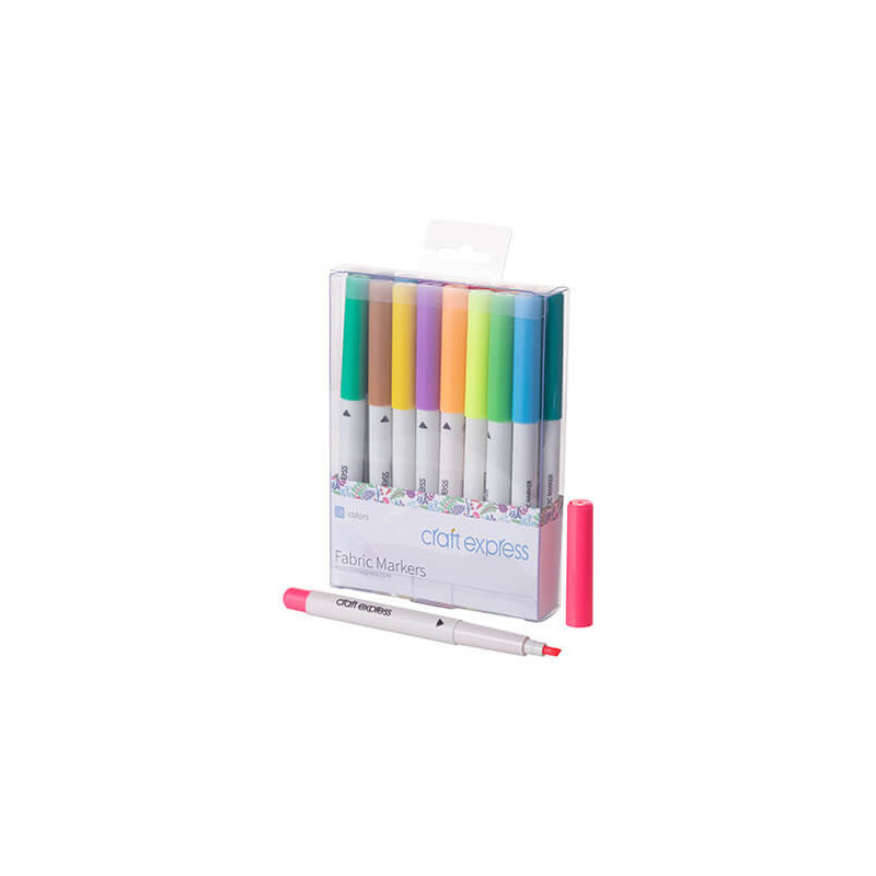 Craft Express Joy auduma marķieri - 18 krāsas