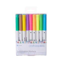 Craft Express Joy sublimācijas marķieri - 6 krāsas