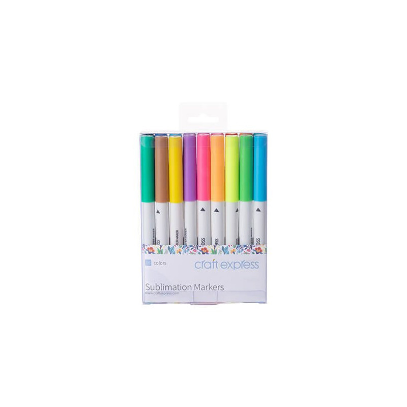 Craft Express Joy sublimācijas marķieri - 6 krāsas