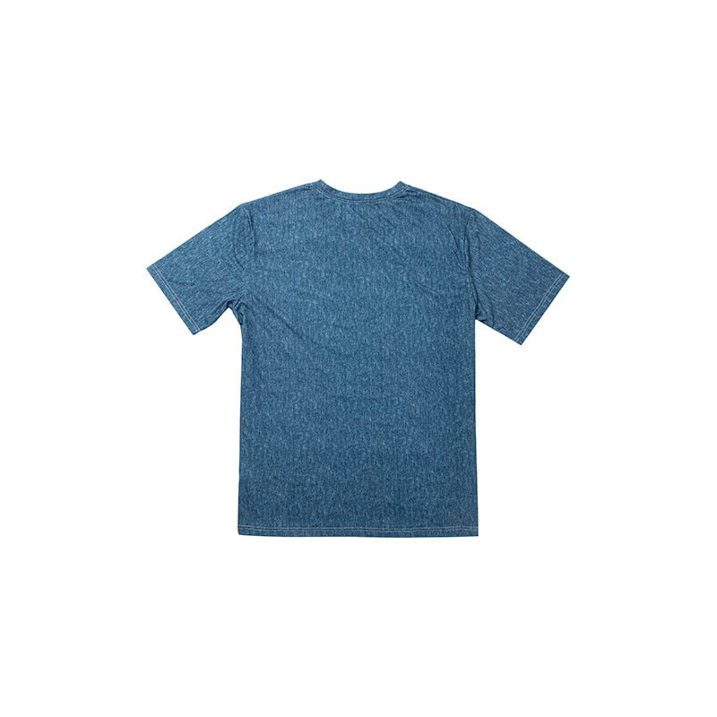 Cotton-Like Bleached Starry Faux Denim T-krekls sublimācijai izm.3XL