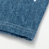 Cotton-Like Bleached Starry Faux Denim T-krekls sublimācijai izm.3XL