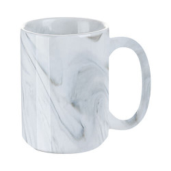 450 ml krūze sublimācijai - pelēks marmors