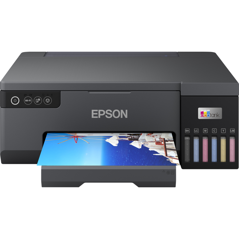 sublimācijas printeris Epson L8050 ar oriģ.NTPS un sublimcijas tintem (6 krasas)
